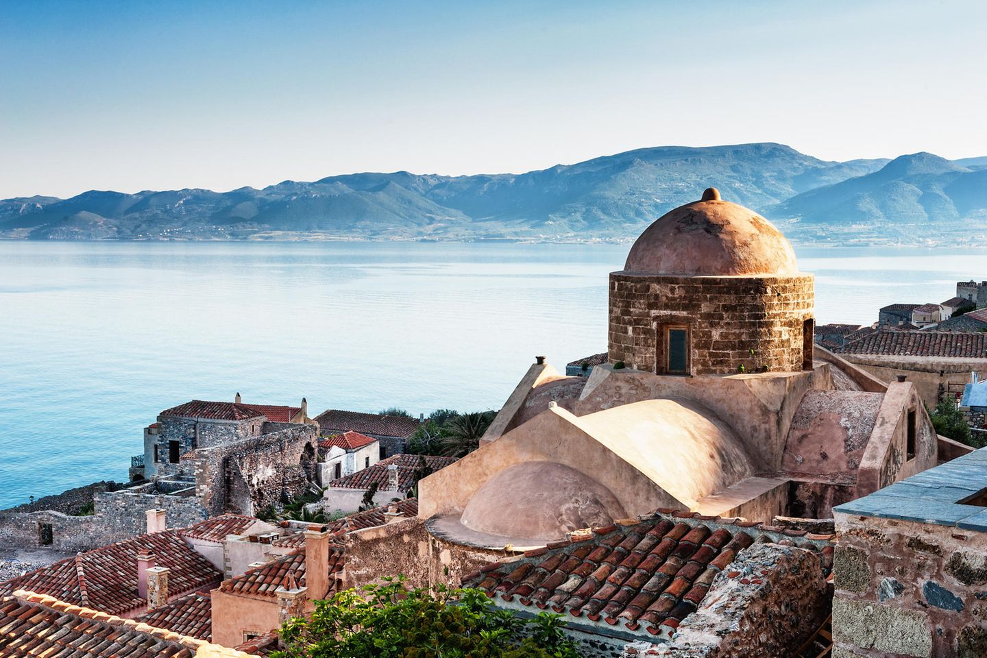 Monemvasia: Die geheimnisvolle Burgstadt in Griechenland Monemvasia in Griechenland