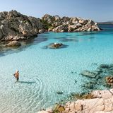 Insel Caprera vor Sardinien