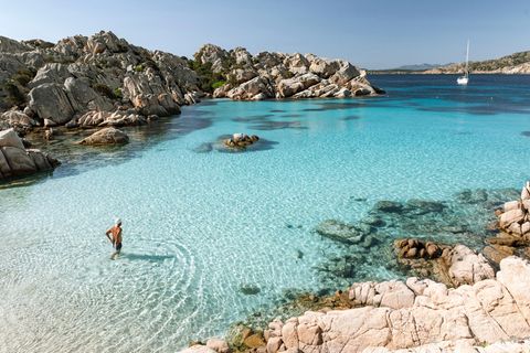 Insel Caprera vor Sardinien