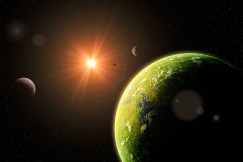 Planeten, die um einen Stern kreisen – Proxima Centauri B ist der nächste Exoplanet, auf dem es Leben geben könnte