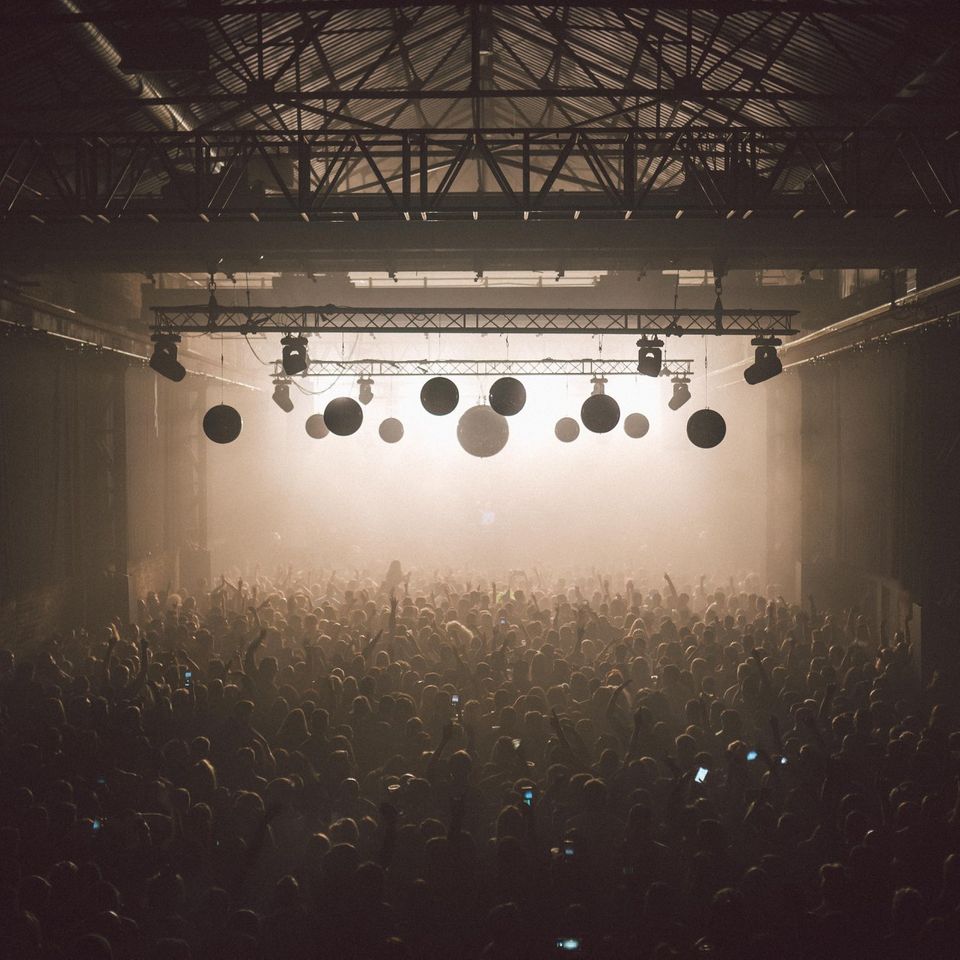 Konzert im SWG3 in Glasgow