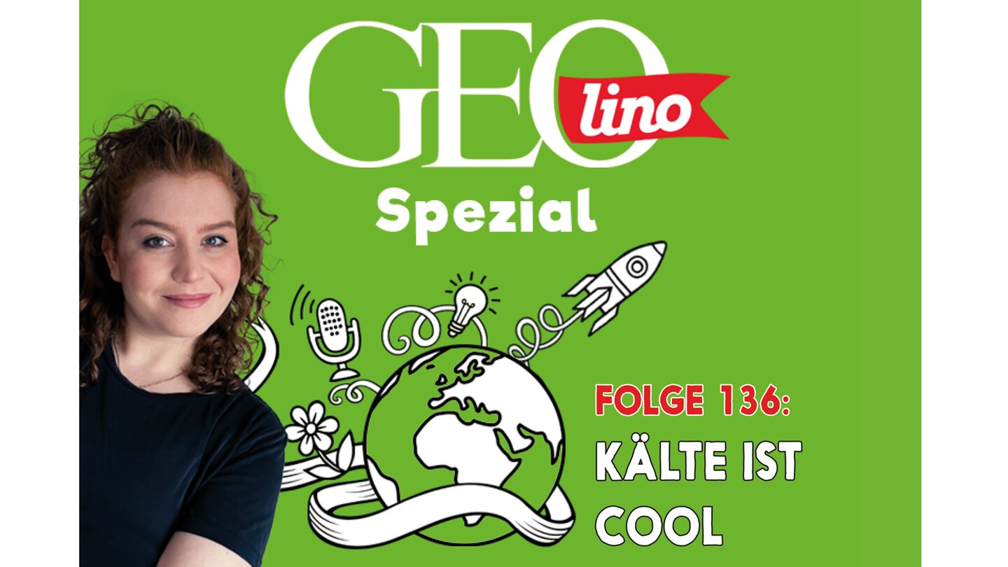 Thema in dieser Folge des GEOlino Podcast: Kälte, Eis und Schnee