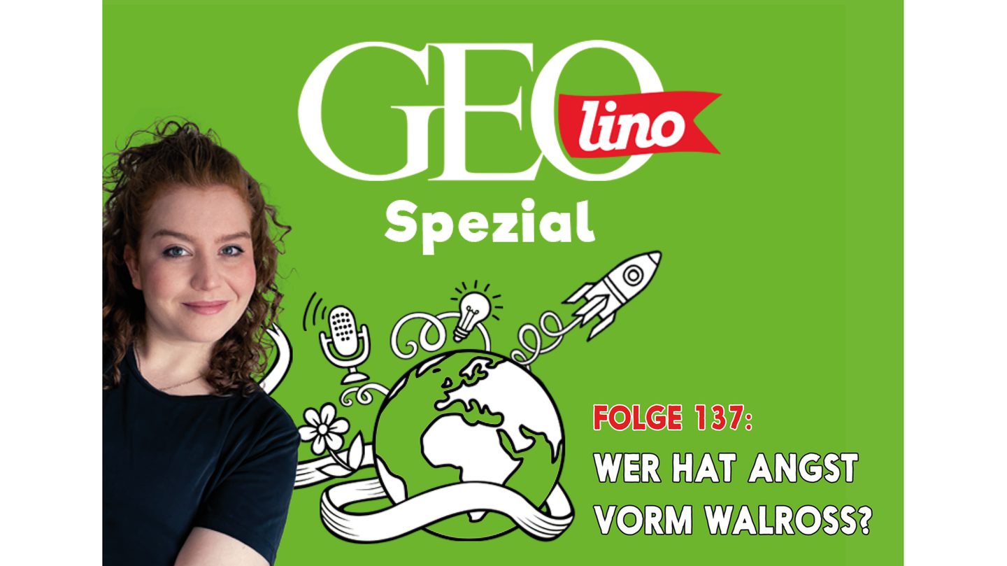 Das Thema in Folge 137 von GEOlino Spezial, unserem Podcast für Kinder - Wer hat Angst vorm Walross?