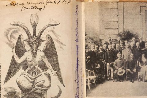 Die "Protokolle der Weisen von Zion" dokumentieren angeblich ein Treffen jüdischer Anführer, die die Eroberung der Weltherrschaft planten (hier: Neuauflage von 1917)