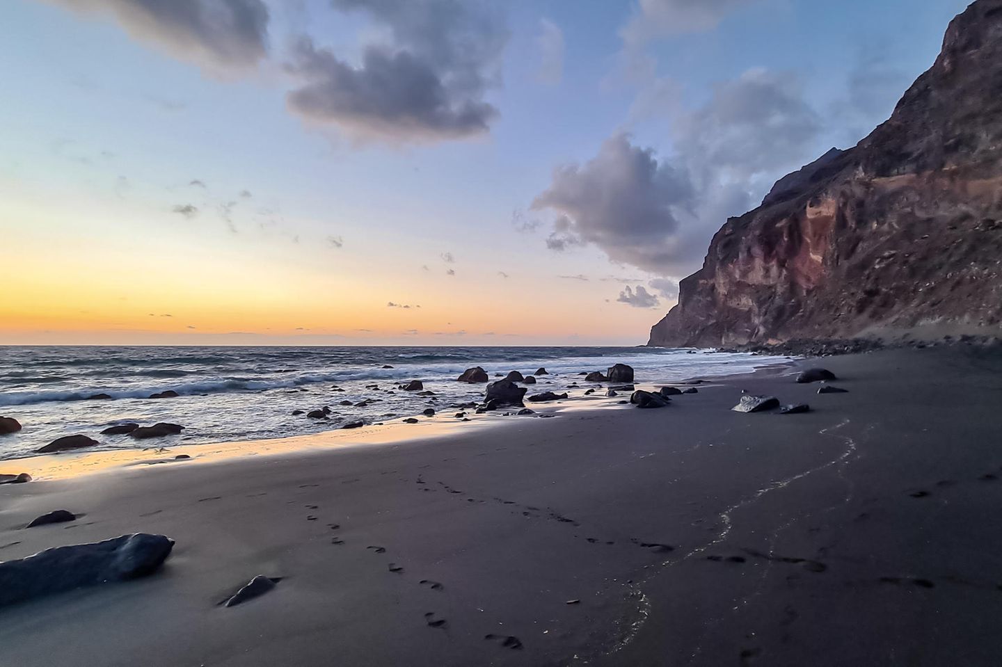 Der schönste Strand: Playa del Ingles Playa del Ingles auf La Gomera