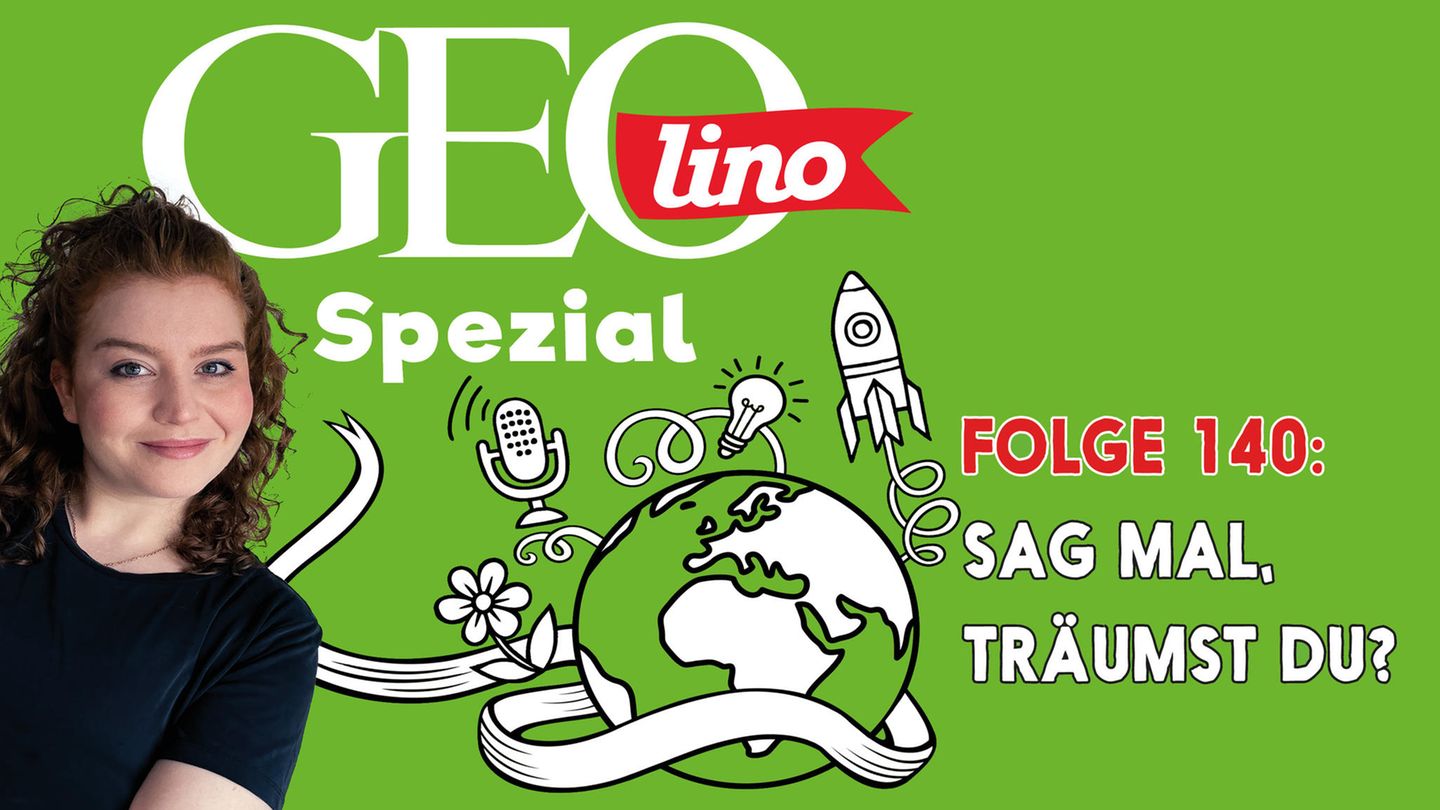 Das Thema in Folge 140 von GEOlino Spezial, unserem Podcast für Kinder - "Sag mal, träumst Du?"