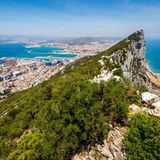 Berühmter Fels von Gibraltar