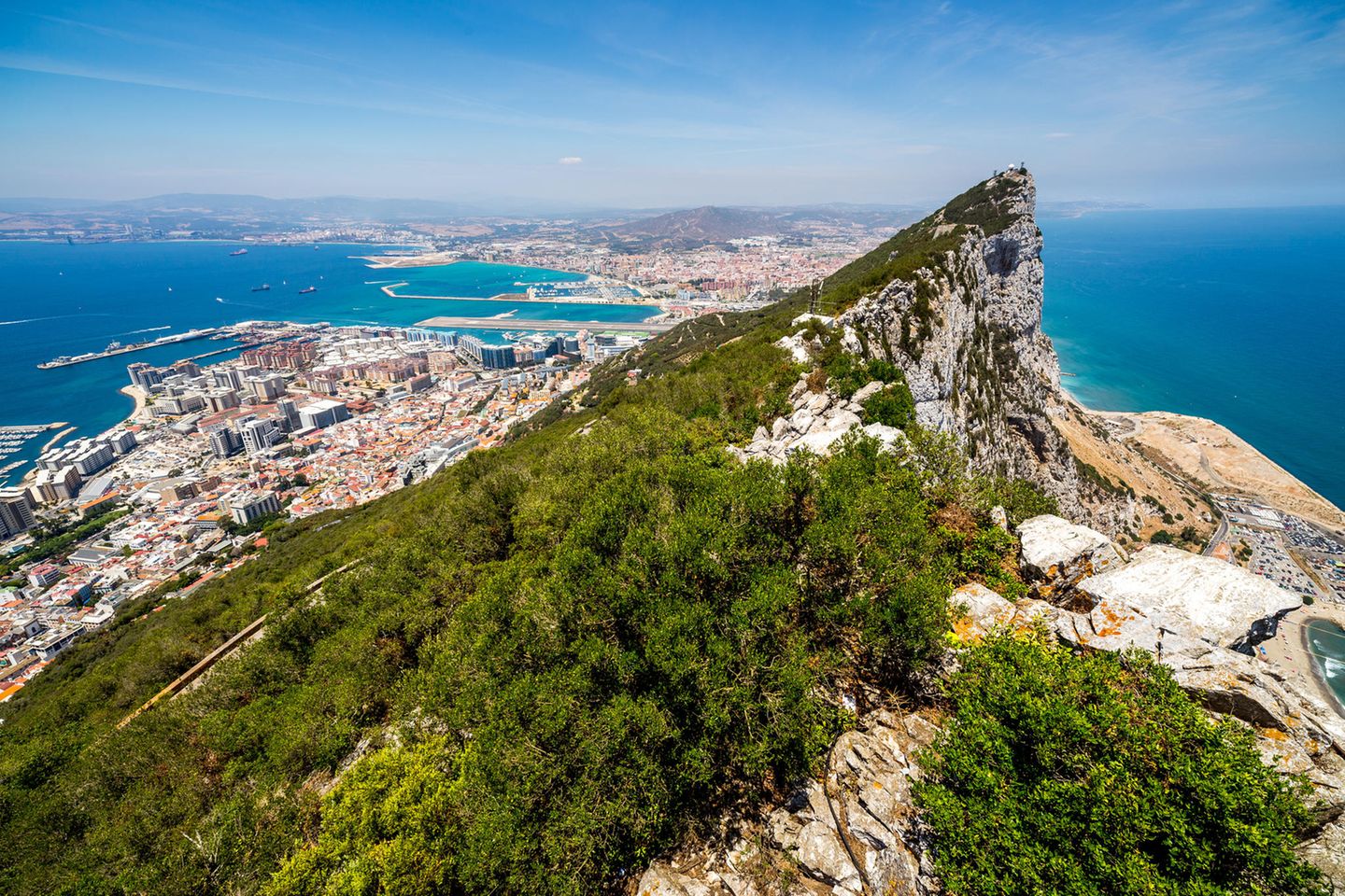 Berühmter Fels von Gibraltar