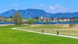 Radfahrer am Hopfensee