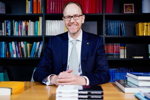 Der wissenschaftliche Direktor und Vorstandsvorsitzender des Leibniz-lnstituts für Deutsche Sprache (IDS): Henning Lobin. Foto: