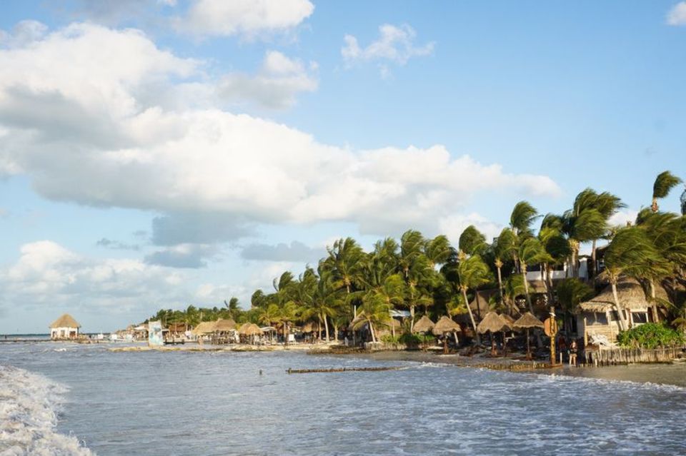 Küste der mexikanischen Halbinsel Yucatán