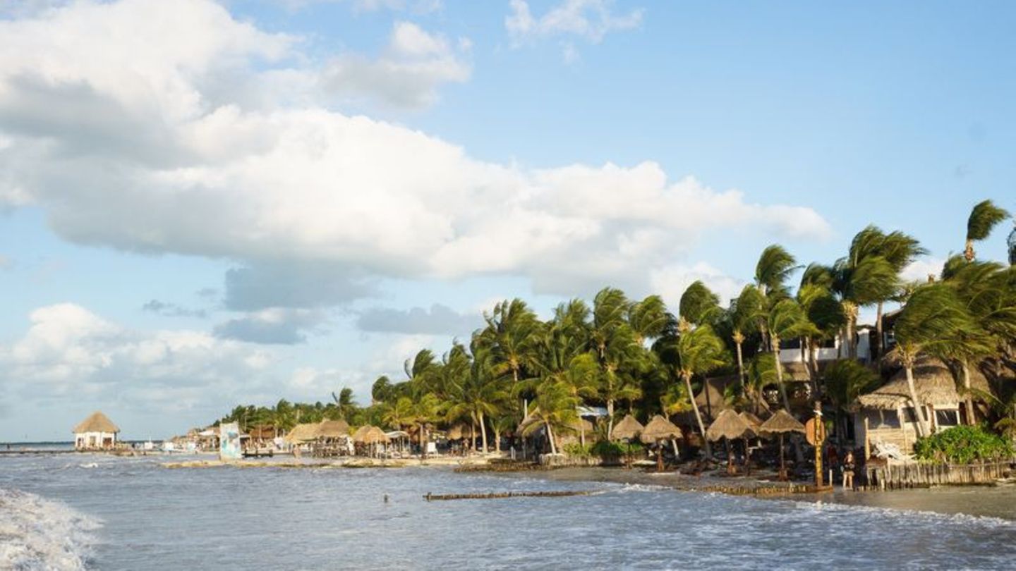 Küste der mexikanischen Halbinsel Yucatán