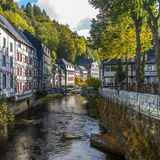 Fachwerk von Monschau in der Eifel
