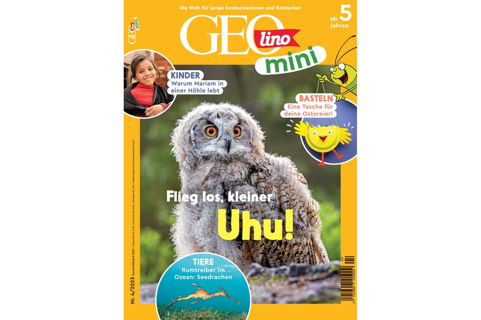 GEOlino Mini Ausgabe 04-2023: Uhu