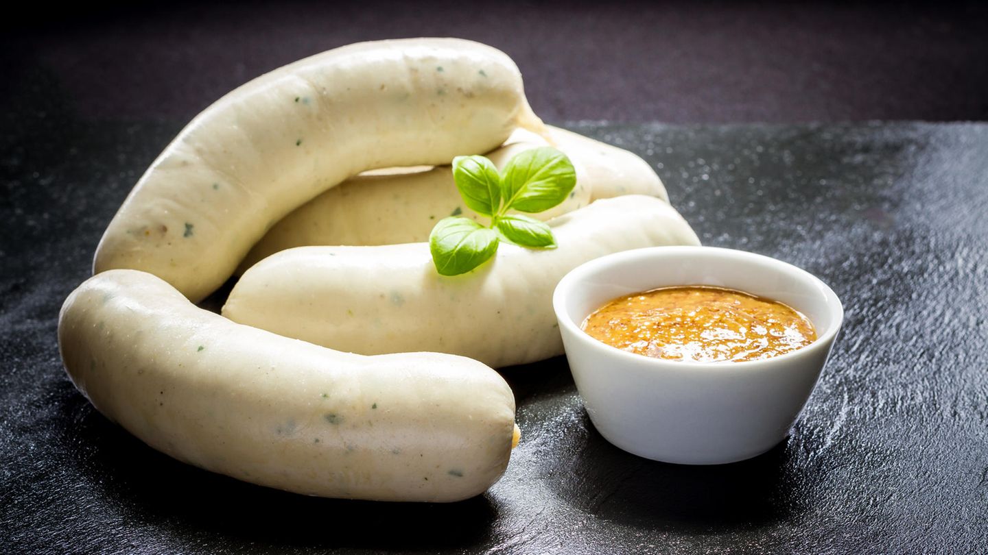 Münchener Weißwurst enthält einige Vitamine