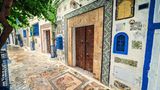 Straße in Tunis