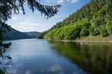 Hohenwarte Stausee im Thüringer Meer