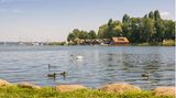 Schweriner See in Schwerin, Mecklenburg-Vorpommern