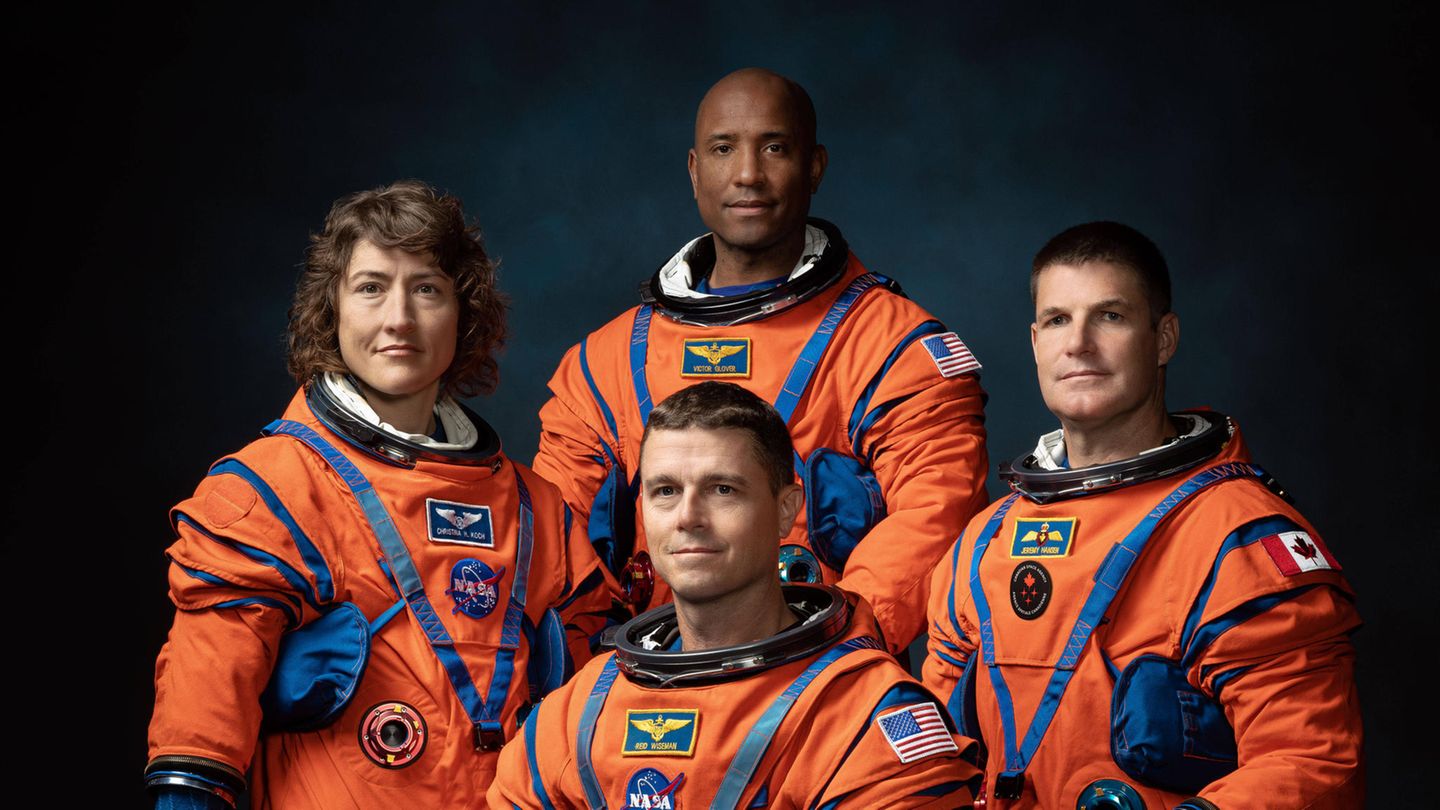 Die Astronauten der "Artemis 2"