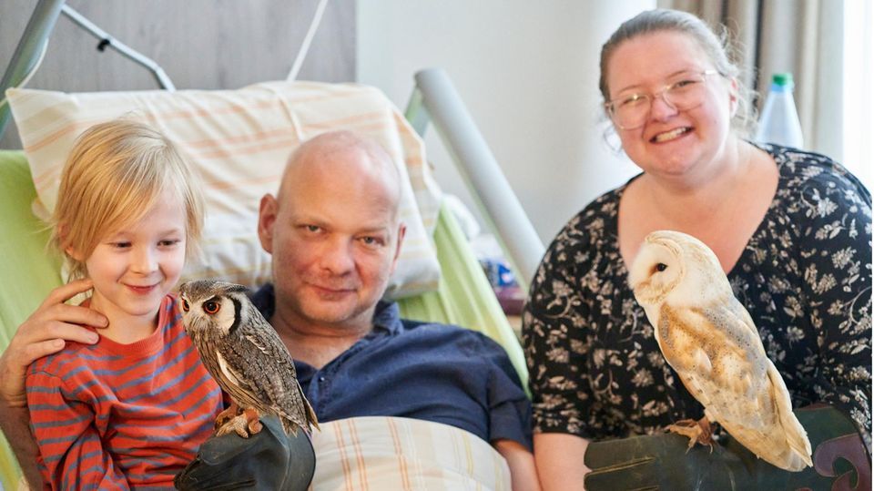 Swen Pinkatschek im Koblenzer Hospiz