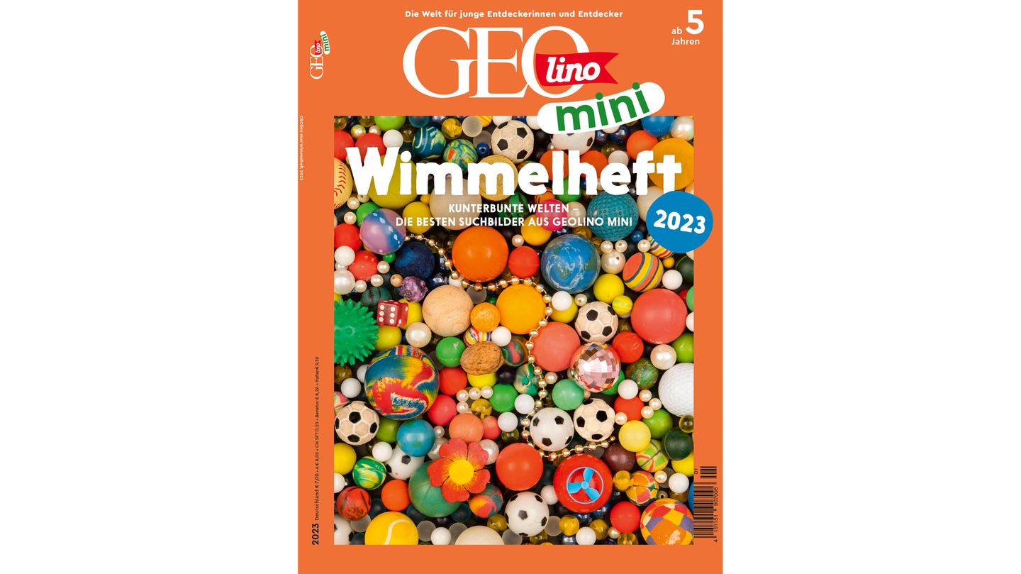 Wimmelbilder im GEOlino Mini Wimmelheft zum Suchen und Finden