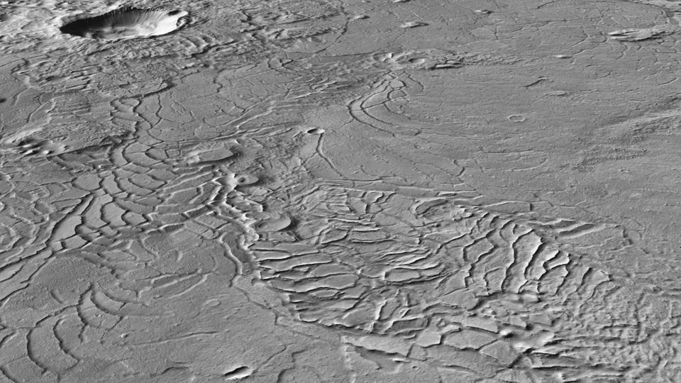 Medusae Fossae auf dem Mars Medusae Fossae auf dem Mars