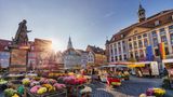 Wochenmarkt in Coburg