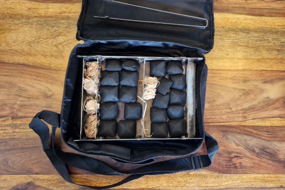 stack Grill und Feuerstelle in einem
