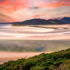 Whitsunday Islands aus der Vogelperspektive