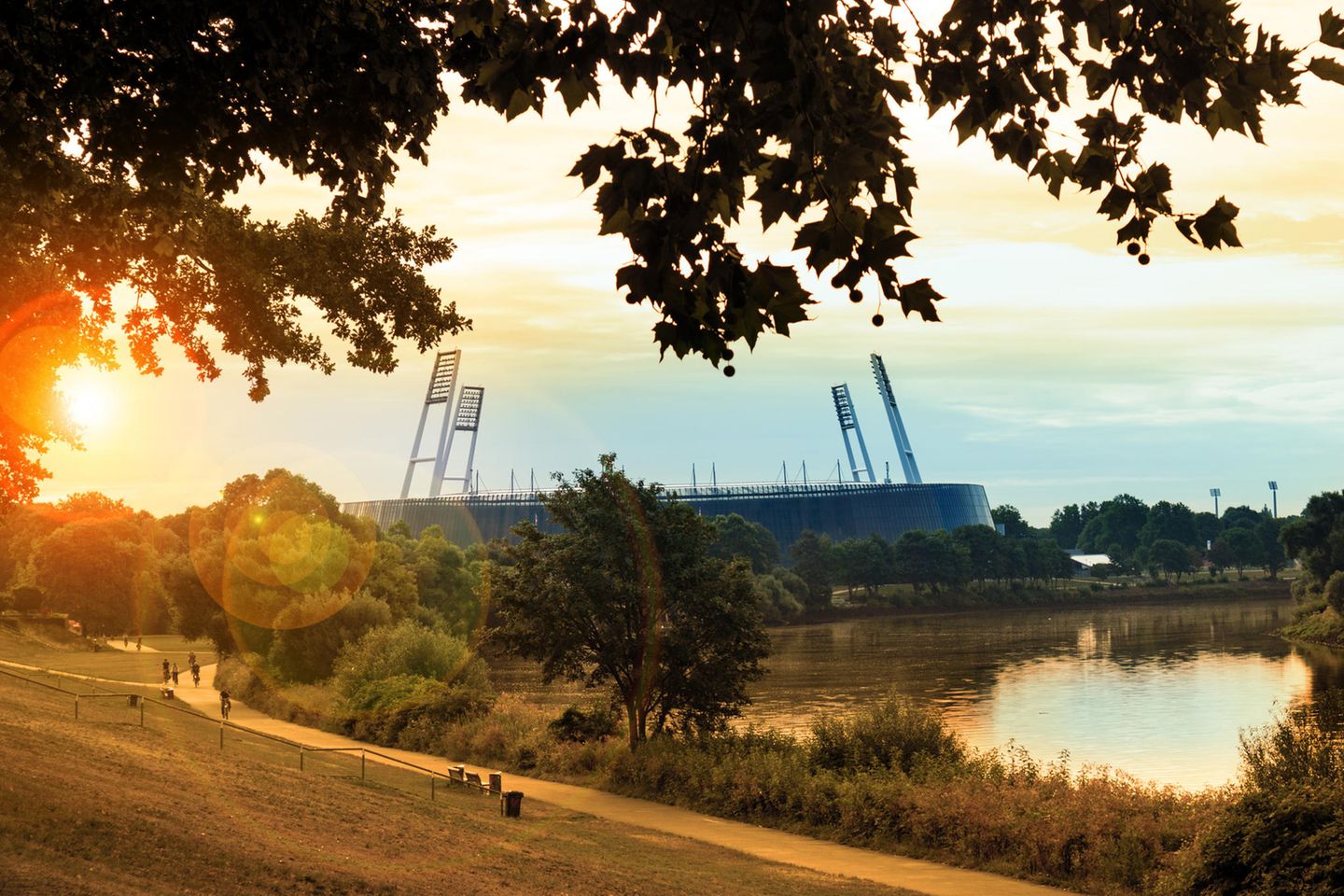 Radfahren in Bremen an der Weser