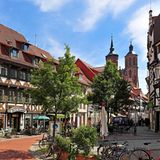 Fachwerkhäuser in der Johannisstraße in Göttingen