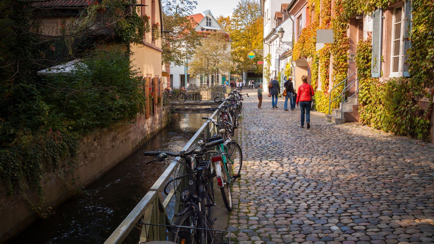 Über 200.000 Einwohner: Freiburg im Breisgau, Platz 3 Fahrräder in Freiburg im Breisgau