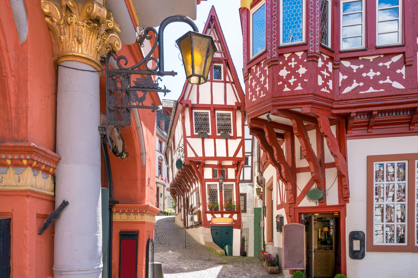 Altstadt mit Fachwerk in Bernkastel-Kues