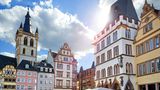 Trier – Hauptmarkt mit Sankt Gangolf und Steipe