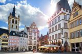 Trier – Hauptmarkt mit Sankt Gangolf und Steipe