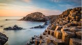 Giant's Causeway, im Abendlicht