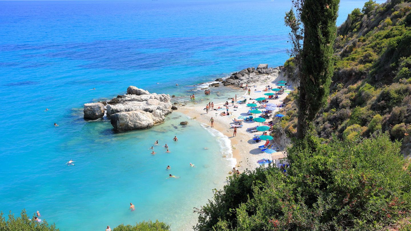 Strand von Zakynthos