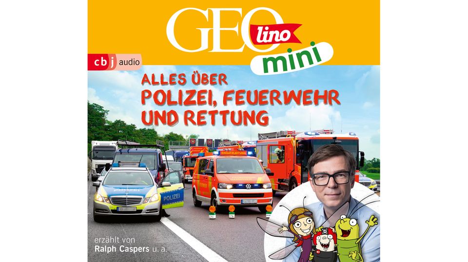 GEOlino Mini Hörspiel Band 11: Alles über Polizei, Feuerwehr und Rettung