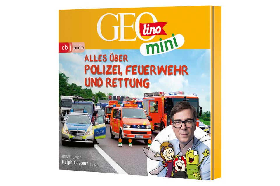 GEOlino Mini Hörspiel Band 11: Alles über Polizei, Feuerwehr und Rettung