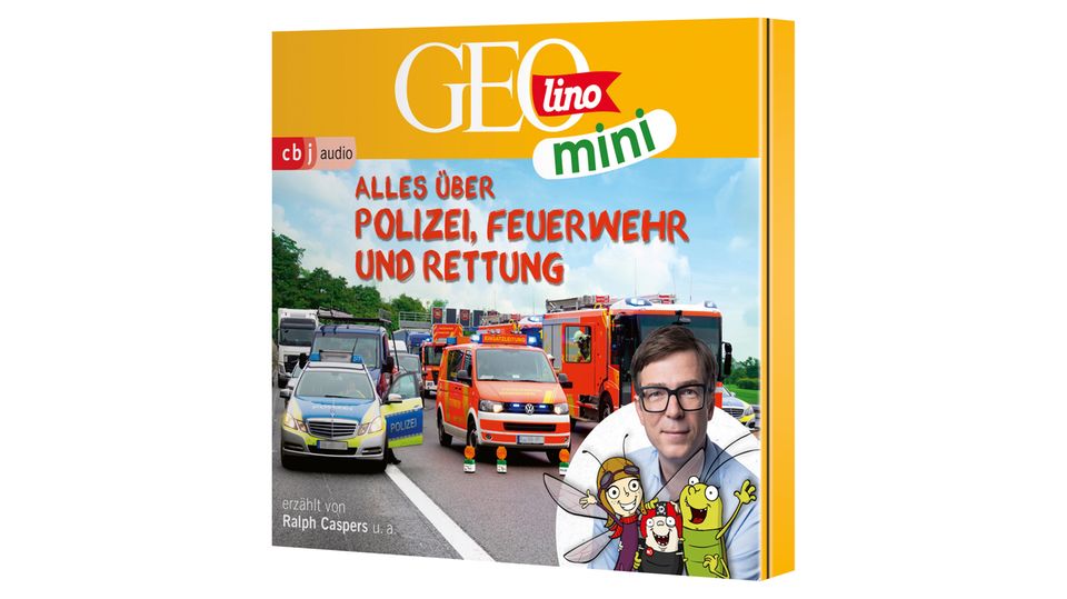 GEOlino Mini Hörspiel Band 11: Alles über Polizei, Feuerwehr und Rettung