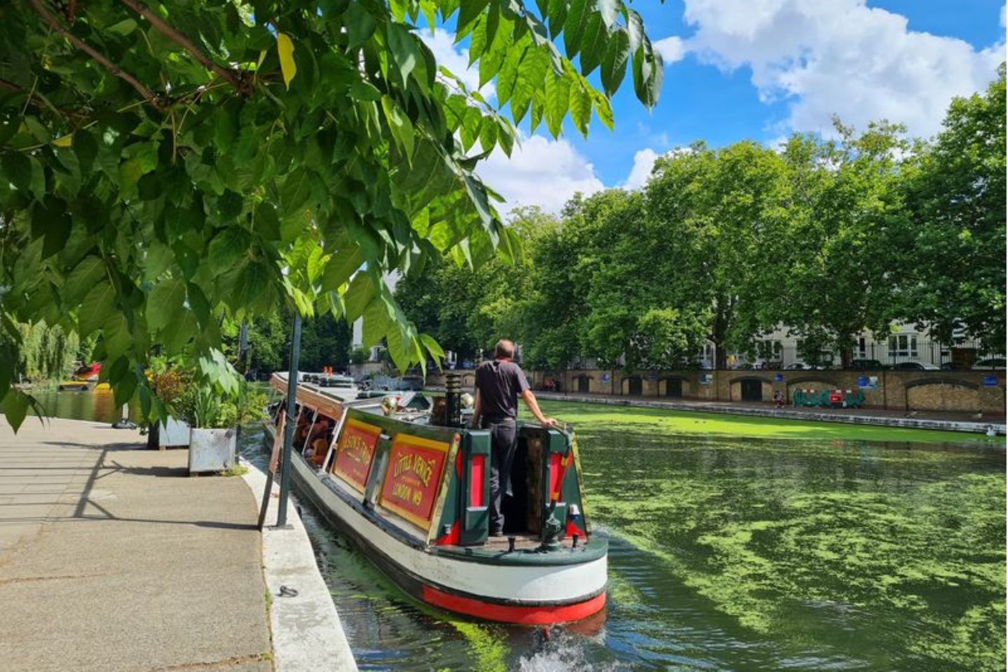 Bootstour auf dem Regent's Canal in London