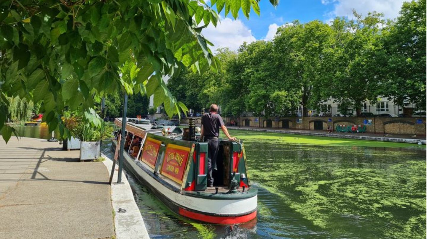 Bootstour auf dem Regent's Canal in London