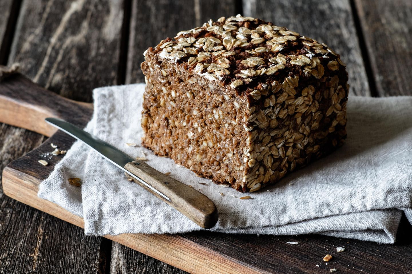 Magnesium Lebensmittel: Vollkornbrot gehört dazu