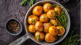 Kartoffeln in der Pfanne