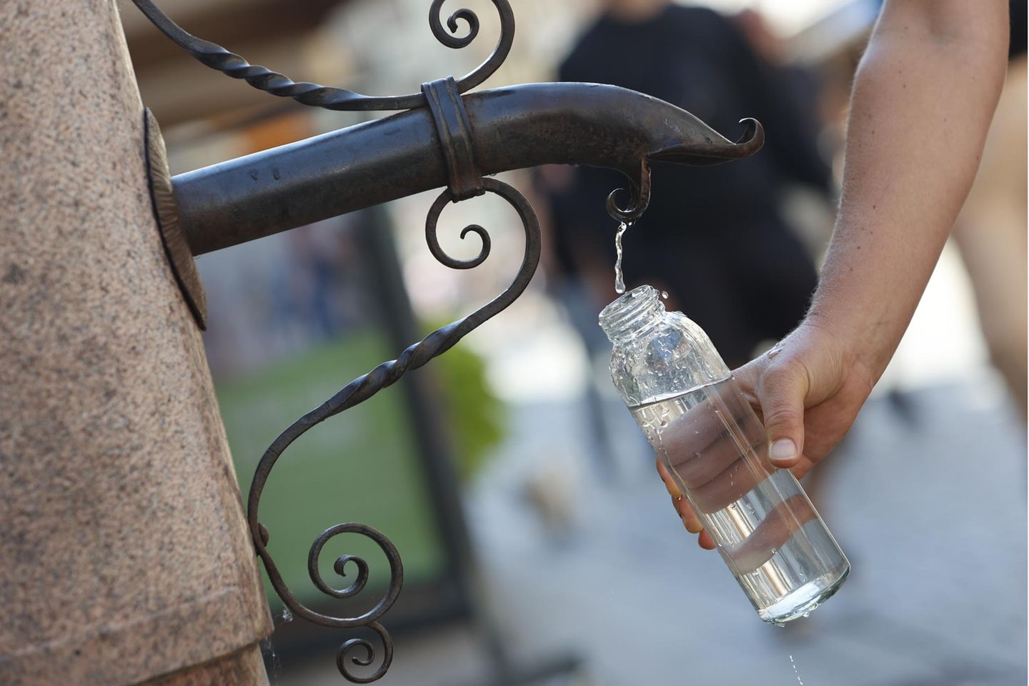 Trinkwasser-Spender gehören zur öffentlichen Vorsorge gegen Hitzewellen