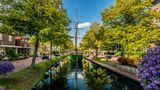 Schiff im Hauptkanal von Papenburg