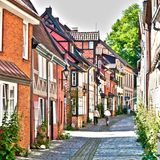 Altstadtgasse in Lüneburg