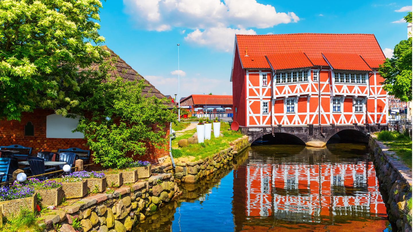 Gewölbe, rotes Haus, in Wismar