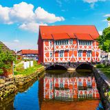 Gewölbe, rotes Haus, in Wismar