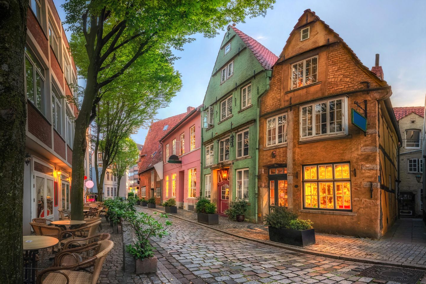 Bremen: Hanse und Stadtmusikanten Schnoorviertel in Bremen